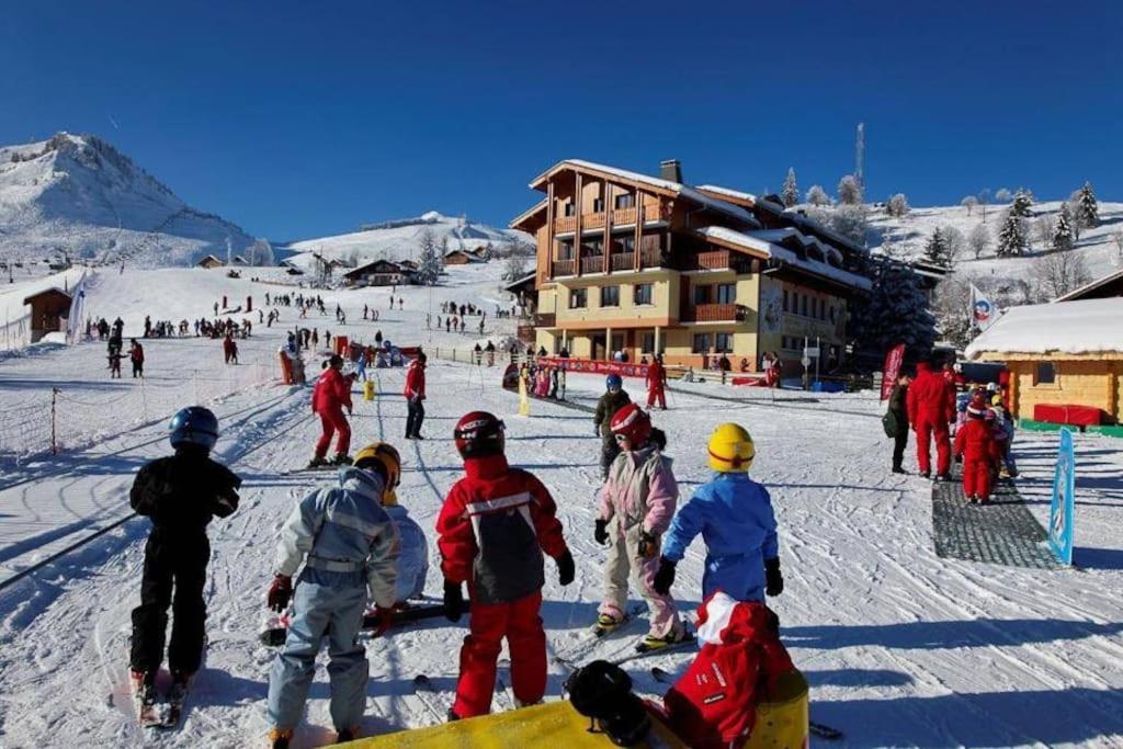 Appartement Montagne La Vallee Verte Coeur Station Hirmentaz بيلوفو المظهر الخارجي الصورة